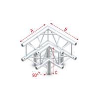 MILOS Milos Corner 3-way 90° Pro-30 Square F Truss - thumbnail