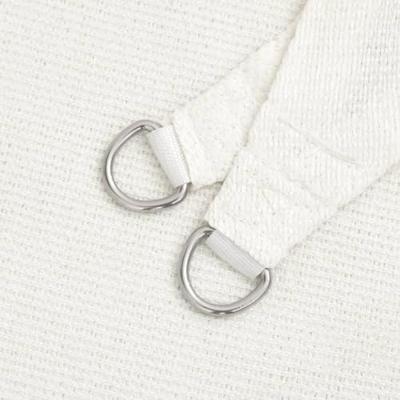 VidaXL Zonnezeil 160 g/m² 3/4x3 m hdpe wit