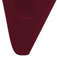 VidaXL Stoelhoes stretch bordeauxrood (6 stuks) - thumbnail