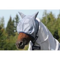 Bucas Buzz-off vliegenmasker grijs maat:s - thumbnail