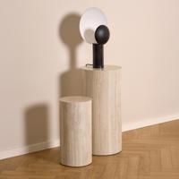 Bendt Zuil 'Flavian' Travertinlook, Set van 2 stuks, kleur Beige - thumbnail