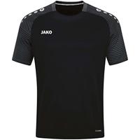 JAKO 6122 T-Shirt Performance - Zwart/Antra Light - XXL - thumbnail