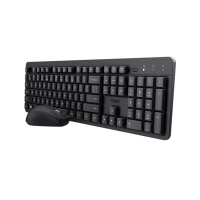 Trust Ody II toetsenbord Inclusief muis Universeel RF Draadloos QWERTY Amerikaans Engels Zwart Trust Ody II toetsenbord Inclusief muis Universeel RF Draadloos QWERTY Amerikaans Engels Zwart