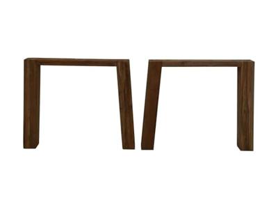 HSM - HSM Collection-Tafelpoot Outdoor S|2-93x75x23-Naturel-Teak HSM - HSM Collection-Tafelpoot Outdoor S|2-93x75x23-Naturel-Teak