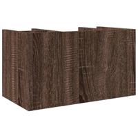 VidaXL Bureau organiser 44,5x24x25 cm bewerkt hout bruin eikenkleur - thumbnail