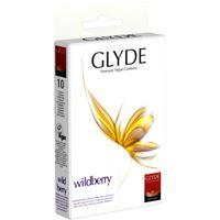 Glyde Premium Vegan Condooms Wildberry 10 stuks