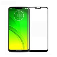 MOFI 9u 3D explosie-proof gebogen scherm getemperd glas film voor Motorola Moto G7 Power (zwart) - thumbnail