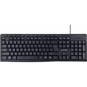 Multimedia toetsenbord zwart USB US Layout