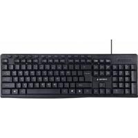 Multimedia toetsenbord zwart USB US Layout - thumbnail