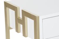 Hoofdtafel DKD Home Decor Metaal Hout (150 x 36 x 48 cm) - thumbnail