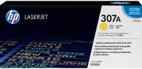 HP toner 307A, 7 300 pagina's, OEM CE742A, geel - thumbnail