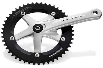 Miche Primato Pista 165mm Crankstel - Zilver Miche Primato Pista 165mm Crankstel - Zilver