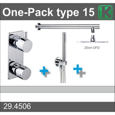 Xellanz One-Pack Inbouwthermostaatset - Type 15 - 20cm - Ufo