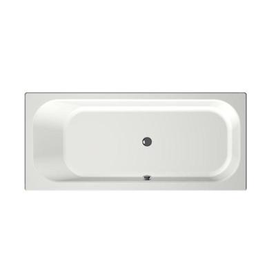 Xenz Aruba Ligbad - 180x80x48 - afvoer Midden - acryl - wit mat 6891-03