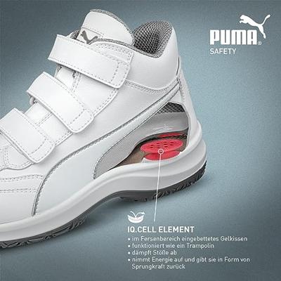 PUMA Absolute Mid 630182-44 Veiligheidsschoenen S2 Schoenmaat (EU): 44 Wit 1 paar