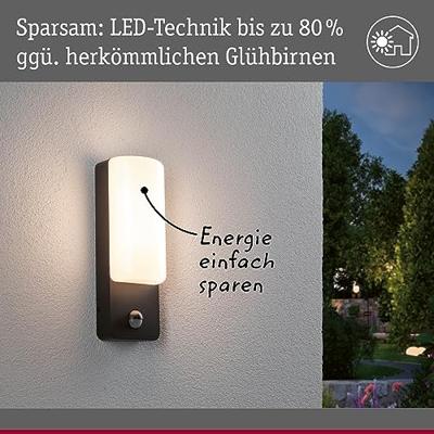 Paulmann Bonnie PIR 94851 LED-buitenlamp (wand) LED 8.5 W Antraciet Paulmann Bonnie PIR 94851 LED-buitenlamp (wand) LED 8.5 W Antraciet