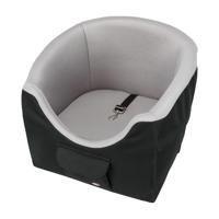 Trixie hondenmand autostoel zwart / grijs 45x42x39 cm - thumbnail