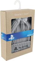 Playstation - Silver Beanie & Scarf Gift Set - thumbnail