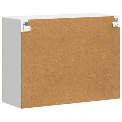 Keukenbovenkast met glazen deur Porto sonoma eikenkleurig