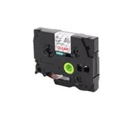 Huismerk Brother TZe-232 Labeltape 12mm Rood op Wit - thumbnail