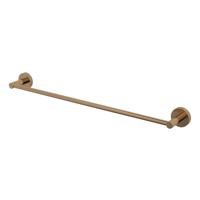 Haceka Kosmos Handdoekhouder - 61cm - enkel - geborsteld koper 2012698 - thumbnail