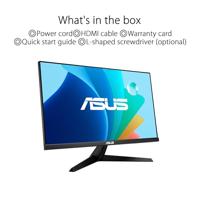 ASUS Eye Care VY249HF - 24 inch Full HD Monitor - 100 Hz, 1ms MPRT, AdaptiveSync - IPS Panel, Vesa 100x100, 16:9, 1920x1080, HDMI - thumbnail