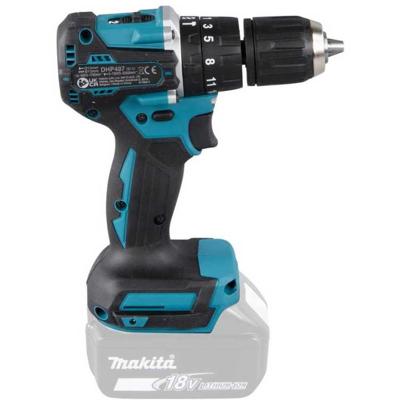 Makita dhp487z 18v klopboor-/schroefmachine koolborstelloos body | zonder accu's en lader - dhp487z