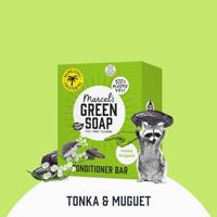Marcel&apos;s Green Soap Conditioner bar - tonka & muguet - 60 gr - thumbnail