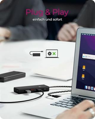 ICY BOX IB-HUB1436-CPD laptop dock & poortreplicator Bedraad USB 3.2 Gen 2 (3.1 Gen 2) Type-C Zwart ICY BOX IB-HUB1436-CPD laptop dock & poortreplicator Bedraad USB 3.2 Gen 2 (3.1 Gen 2) Type-C Zwart