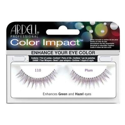 Set van nepwimpers Ardell Color Impact Nº 110 Plum
