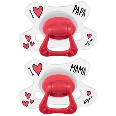 Difrax Fopspeen Natural 12m+ I Love