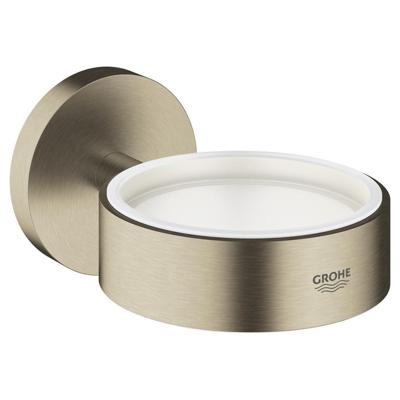 Grohe Essentials Wandhouder tbv Glas/Zeepschaal 7,2x10,7x5,4 cm Brushed Nickel