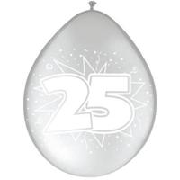 Ballonnen zilver 25 jaar - thumbnail