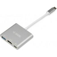 iBox IUH3CFT1 notebook dock & poortreplicator USB 3.2 Gen 1 (3.1 Gen 1) Type-C Zilver - thumbnail
