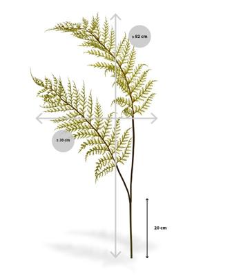 Varen kunsttak PL x2 80 cm Varen kunsttak PL x2 80 cm