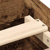 Bedframe zonder matras 100x200 cm bewerkt hout oud hout - thumbnail