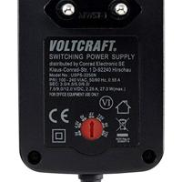 VOLTCRAFT USPS-2250N Stekkernetvoeding, instelbaar 2.25 A 27 W Uitgangsspanning regelbaar - thumbnail