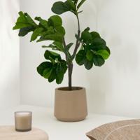 Kave Home Plantenpot 'Calun' Ø32cm, kleur Beige - thumbnail