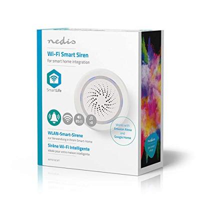 Wi-Fi smart sirene | Alarm of Gong | 85 dB Wi-Fi smart sirene | Alarm of Gong | 85 dB
