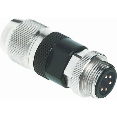 HARTING 21041161505 Sensor/actuator dataconnector M12 Aantal polen (sensoren): 5 Stekker, recht 1 stuk(s)