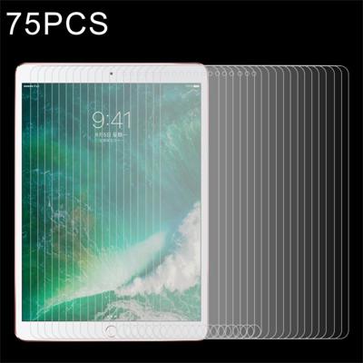 75 pc's voor iPad Pro 10.5 inch 0.3mm 9H oppervlakte hardheid volledige scherm gehard glas Screen Protector