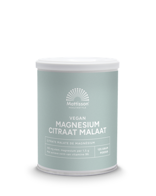 Vegan Magnesium Citraat Malaat Poeder