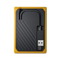 Western Digital My Passport Go 500 GB Zwart, Geel - thumbnail