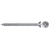 Fischer 670250 Power-Fast II Spaanplaatschroef 4 mm 35 mm Kruiskop Pozidriv Staal Galvanisch verzinkt 500 stuk(s) - thumbnail