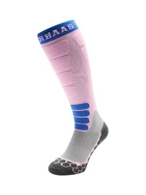 Poederbaas Merino Pro Skisok Powder Rose 35-38