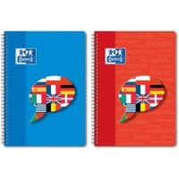 Oxford Vocabulary Coach spiraalschrift, ft A5, 48 vel, gelijnd, geassorteerde kleuren - thumbnail