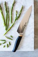 Keukenmes BRA A198006 Zwart Grijs Roestvrij staal - thumbnail