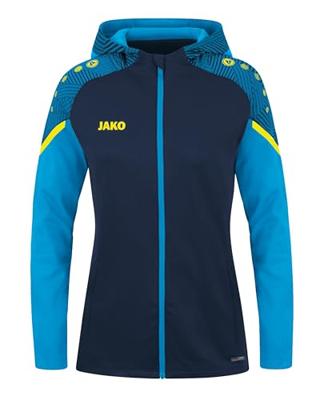 JAKO 6822D Jas Met Kap Performance Dames - Marine/Jako Blauw - 42