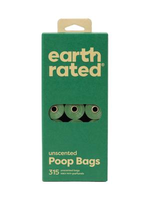 EARTH RATED POEPZAKJES GEURLOOS GERECYCLED