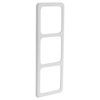 Peha Standard Afdekraam | Inbouw | 3-voudig | Polarwit - 66.011.23 - thumbnail